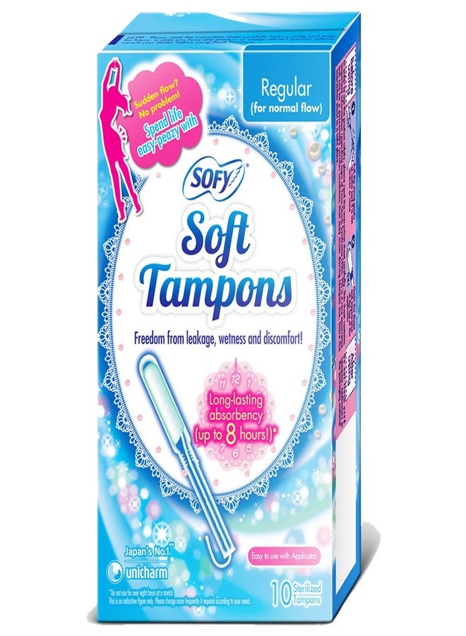 Sofy Tampon Regular - 10 Pieces - Image 1